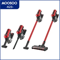 moosoo k23 cordless vacuum 4 in 1 stick vacuum cleaner with 3 suction modes for carpet hard floors pet handheld vaccum cleaner