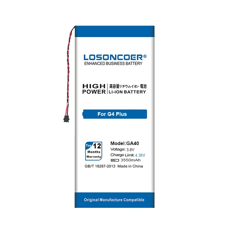LOSONCOER 3550 мА/ч, GA 40 GA40 Батарея SNN5970A для Motorola Moto G4 плюс XT1625 XT1622 XT1644 XT1643 XT1642 XT1640 xt1626