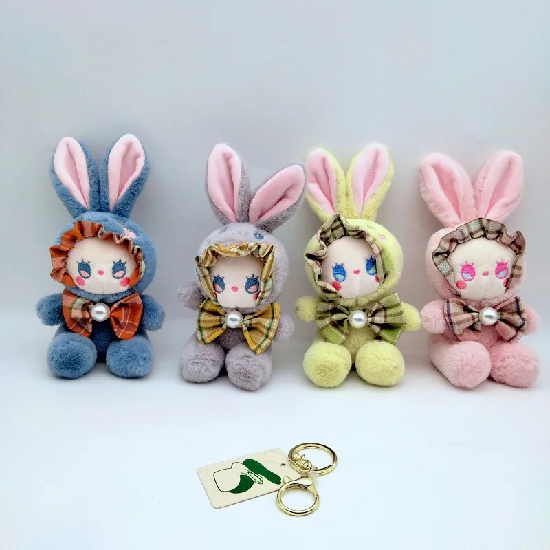 

fashione New cute creative Featured rabbit bunny keychain Boutique Advanced bag decorate pandent soft couple birthday gift