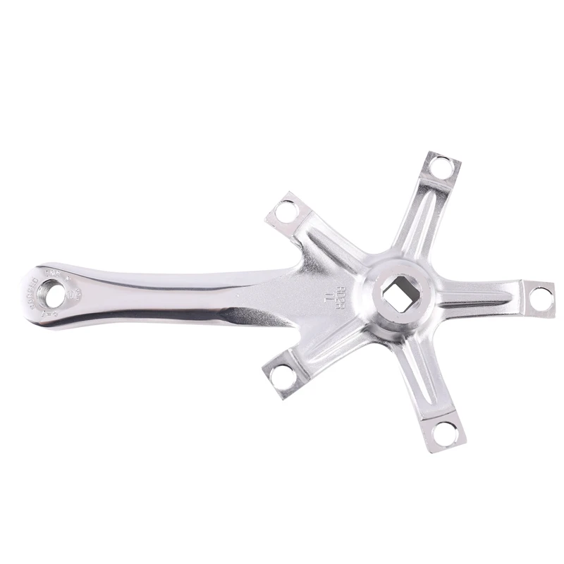 

Mi.Xim Folding Bike Crank 165mm BCD160 Bike Crankset Single Two Speed Crankset Square with Crank Screw Folding Bike Accessory