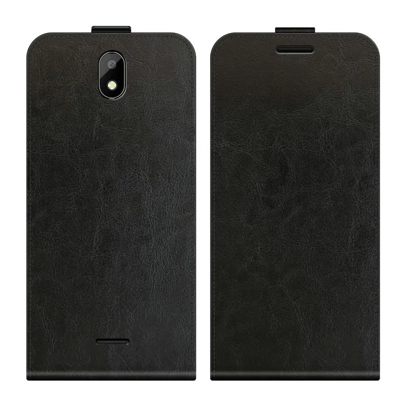 

Для Vodafone Smart E11 кожаный флип-чехол для телефона в стиле ретро Бумажник кожаный Капа для Etui Coque Fundas