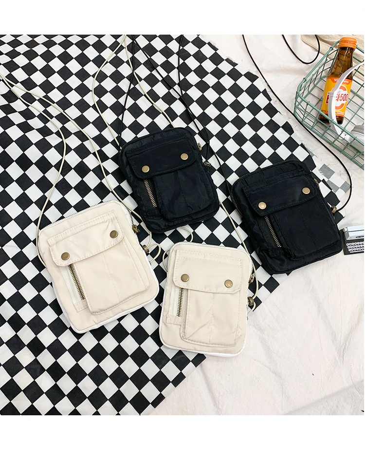 

Lovers' Small Shoulder Bag Women Square Pack Street Mini Crossbody Messenger Bag Package Clutch Women Handbags Harajuku Style