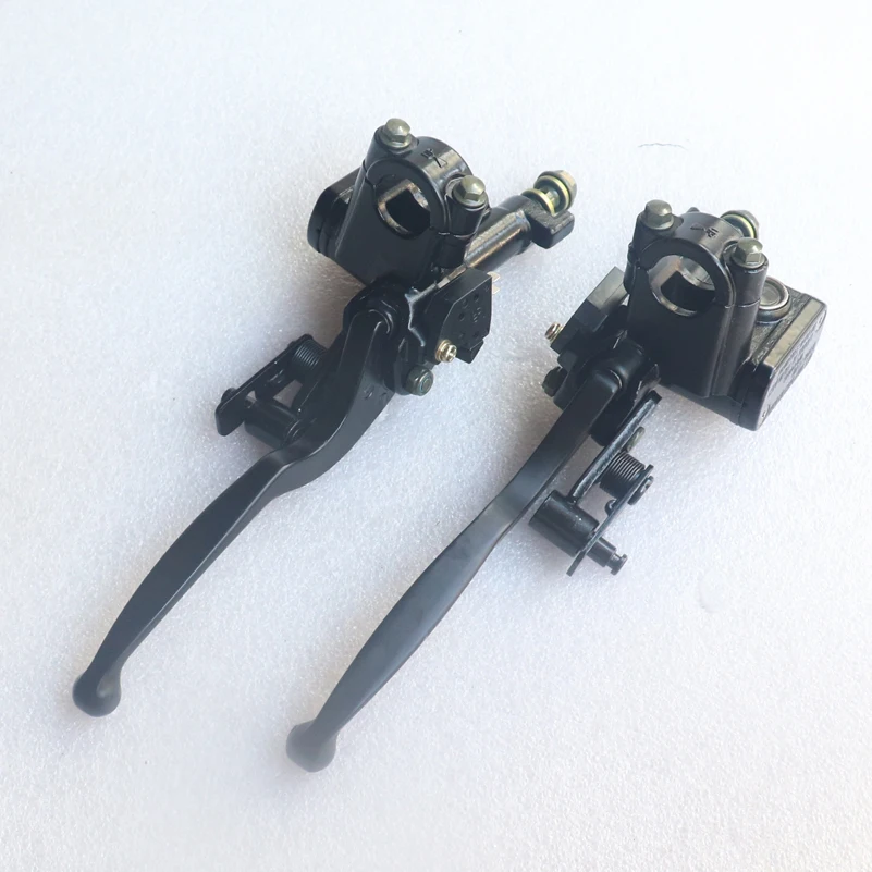 

1 Pair Motorcycle Brake Clutch Master Cylinder Reservoir Levers fit for ATV four-wheel large 50cc-125cc ATV accessories