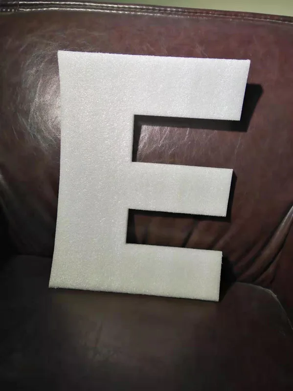 Пенопластовые буквы белая губка Φ 26 букв алфавита имя комбинированное украшение