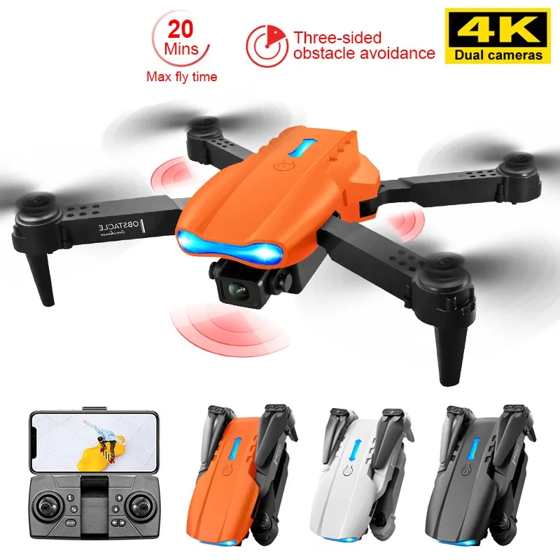 

E99 K3 PRO Drone 4K HD Dual Camera avoidance Profesional Flight 20 minute Foldable Height Keeps Mini Dron Helicopter Toy