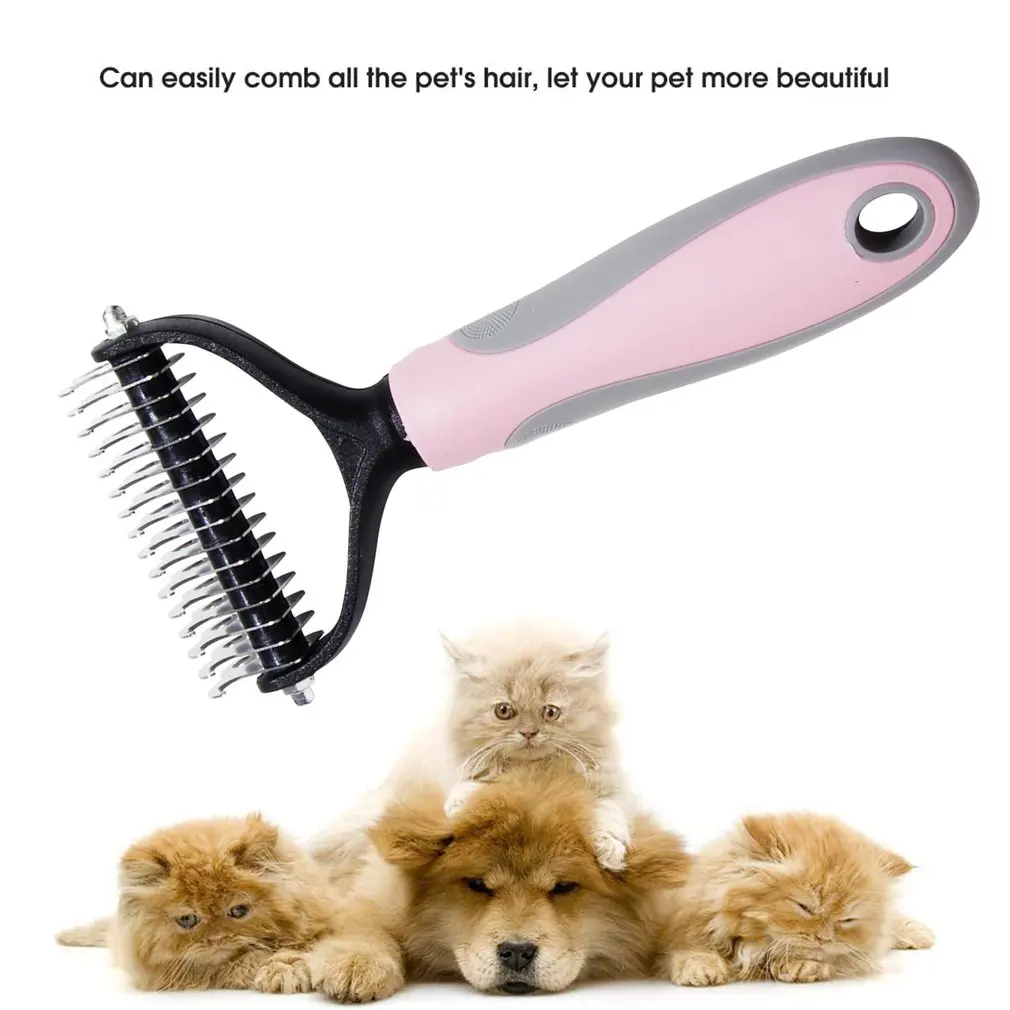 

Расческа для домашних животных Тедди бишон золотистый ретривер товары для домашних животных расческа для завязывания безопасная расческа ...