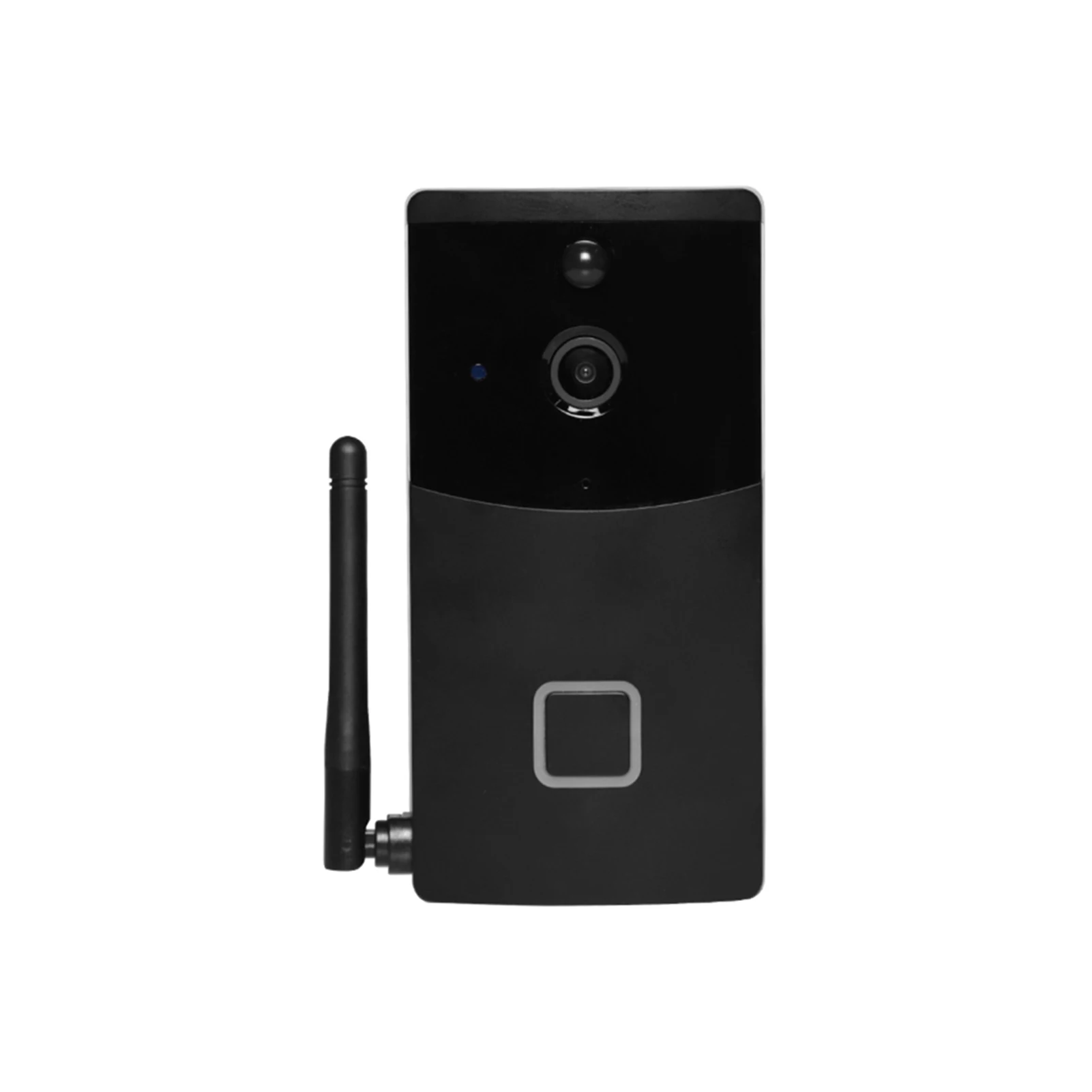 

Беспроводной умный дверной звонок KKmoon с Wi-Fi, визуальный видеозвонок с поддержкой инфракрасного ночного видения, Пассивный инфракрасный дат...