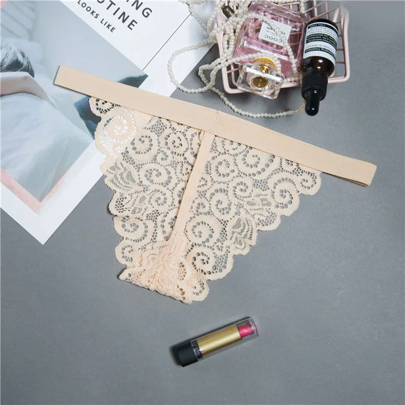 Прозрачные трусики-стринги CP035 10 шт./лот женское кружевное нижнее белье пикантные