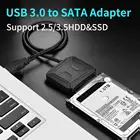 Портативный HDD кабель SSD адаптер USB 3,0 на SATA HDD мини высокое Скорость конвертер жесткого диска кабель Шнур для компьютера CD-ROM DVD-ROM с возможностью многократной
