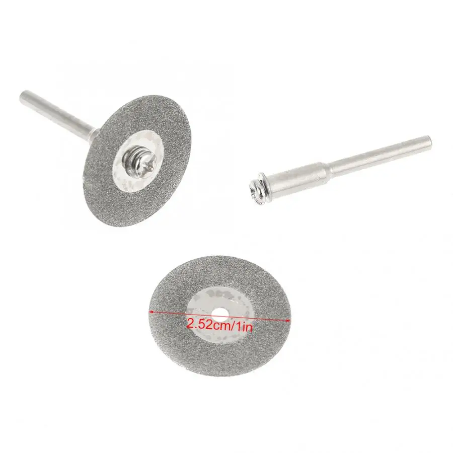 Circular Diamond Rotary Burr Drill Bit Set Engraving Cutting Wheel Shank Disc Mini Saw Blades And Resin | Инструменты