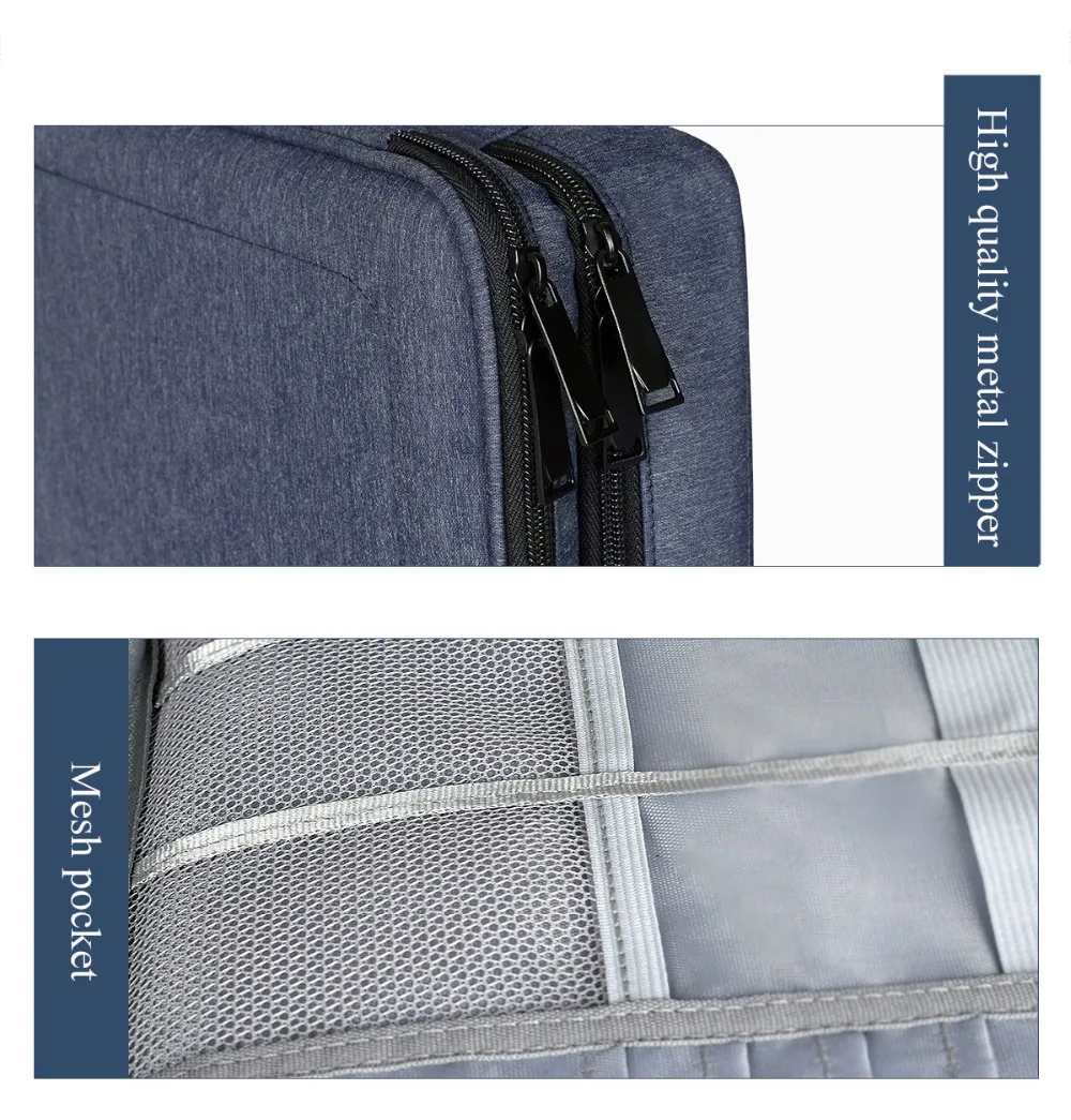 Водонепроницаемая сумка для хранения электронных аксессуаров органайзер USB