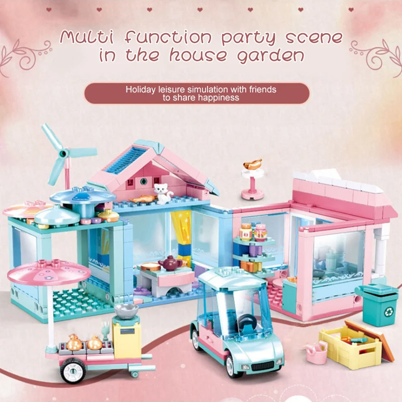 410 шт. Детский конструктор Игра в дом | Игрушки и хобби