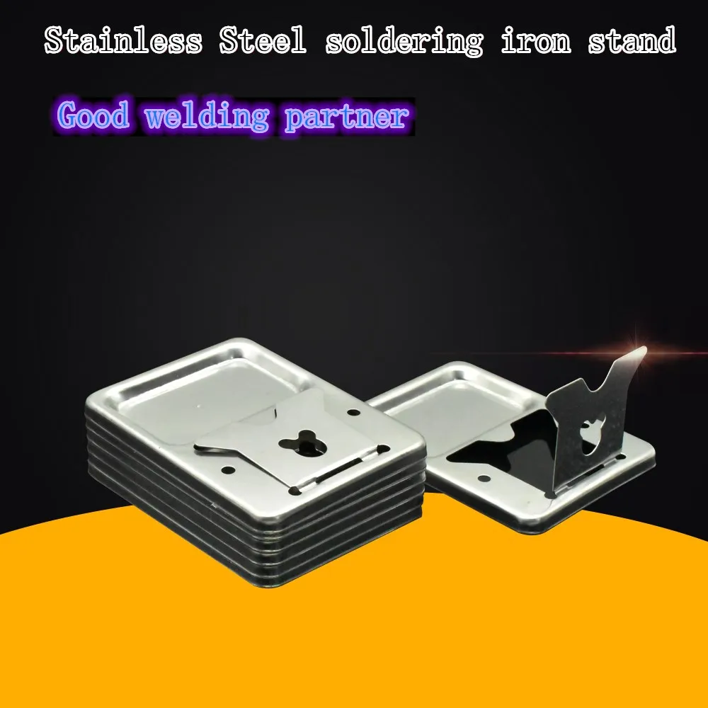 Простой Электрический паяльник из нержавеющей стали рамка портативный