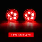 2 шт. светодиодный предупреждающий светильник для открывания дверей автомобиля, сигнальная лампа безопасности, сигнальный светильник против столкновений, парковочные лампы