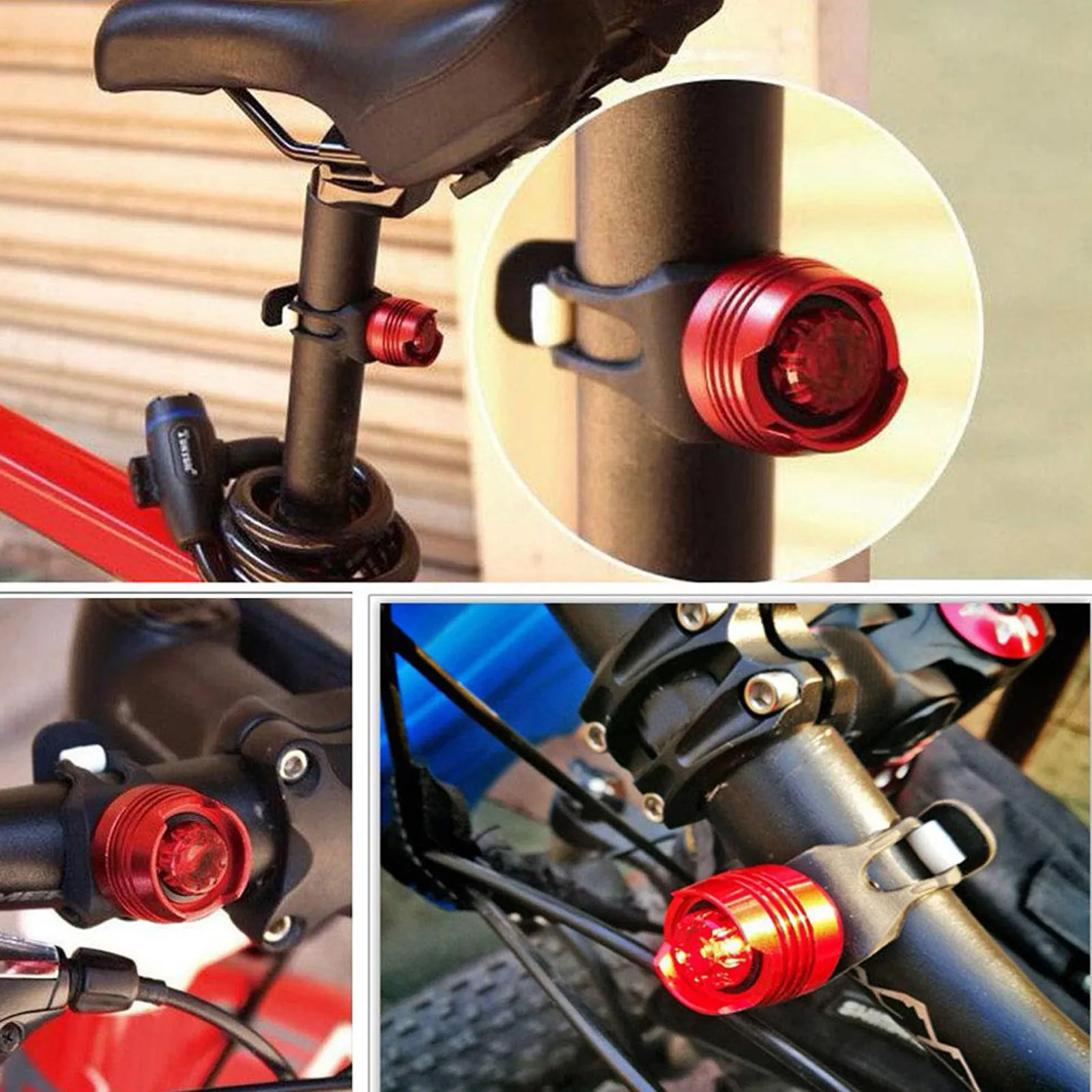 

Bike Light 7X T6 LED Bicycle Outdoor Lamp Powerful Front Light With Tail Light bicycle accessories