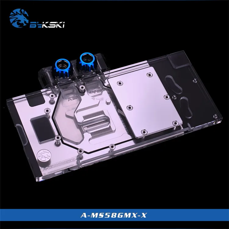 

Bykski GPU Water Block for MSI RX580 RX480 Gaming X8G 8G 4G Armor Full Cover A-MS58GMX-X ,cooler