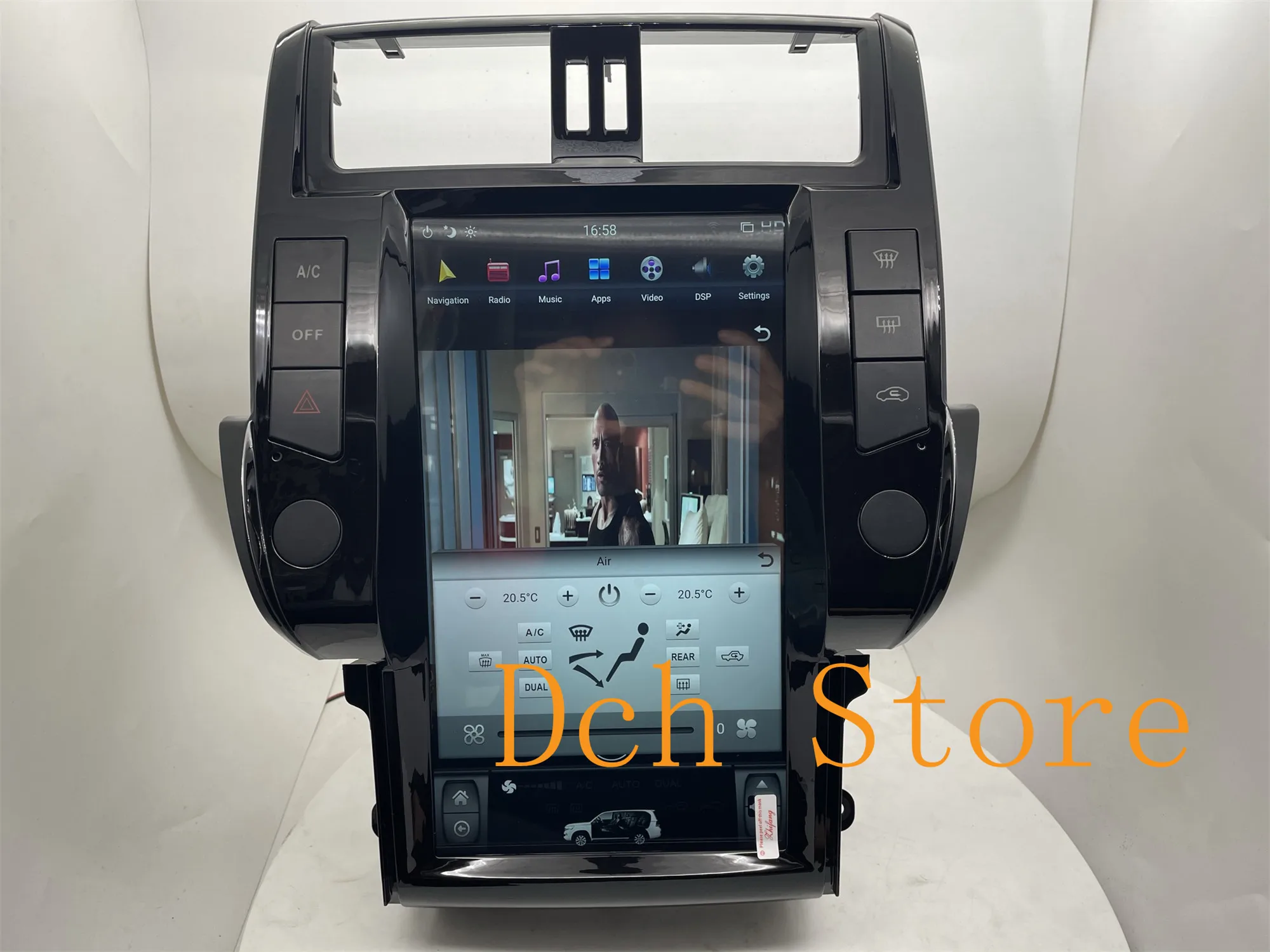 13 6 ''tesla style Android 9 0 автомобильный DVD плеер для Toyota Land Cruiser Prado 150 2010 2013 поддержка