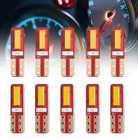 1 pcs t5 led 2smd w3w w1 2w bulb car light indicator dashboard gauge instrument lamp auto motorcycle replacement 12v white