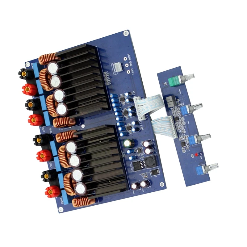 Плата цифровых усилителей высокой мощности 2 1 3 канальная плата Hi Fi класса D o 2X300W +