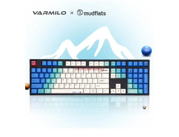 

varmilo VD108M-S R2 Summit 108key mechanical keyboard, PBT keycap Wired + Bluetooth 5.0 Cherry MX Switches Mac Compatible