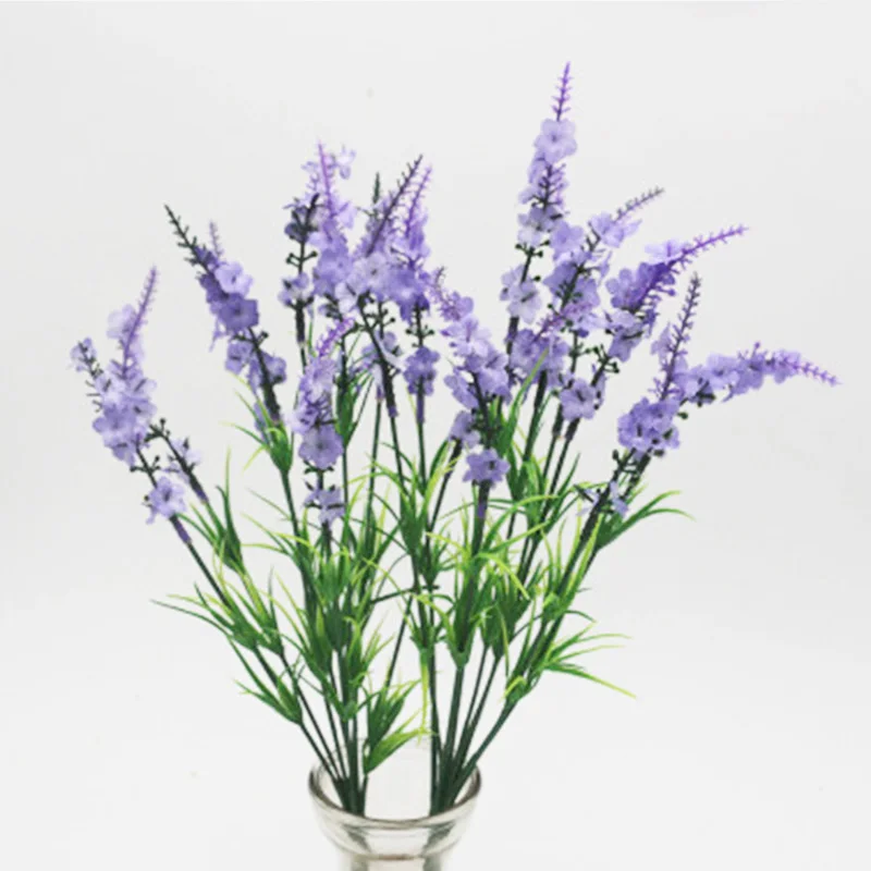 Искусственные цветы лаванды для свадьбы рождественской вечеринки искусственные