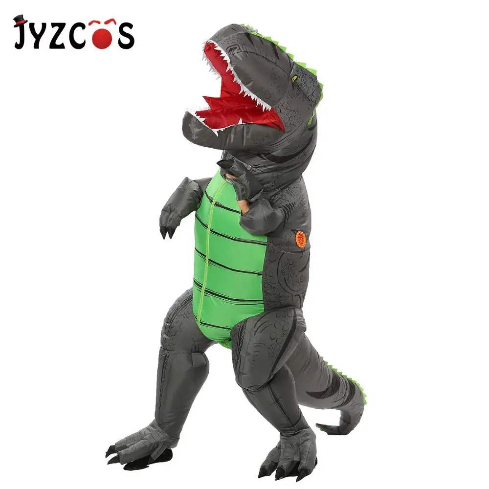 JYZCOS T REX надувной костюм динозавра способный преодолевать Броды для взрослых