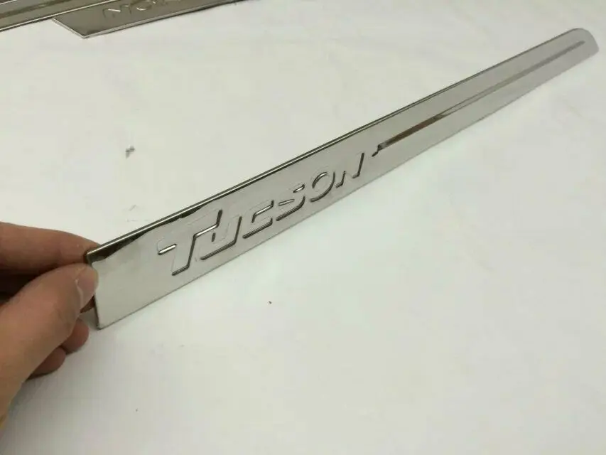 

4PCS Stainless Steel Side Body Trim Cover For Hyundai Tucson 2016-2018