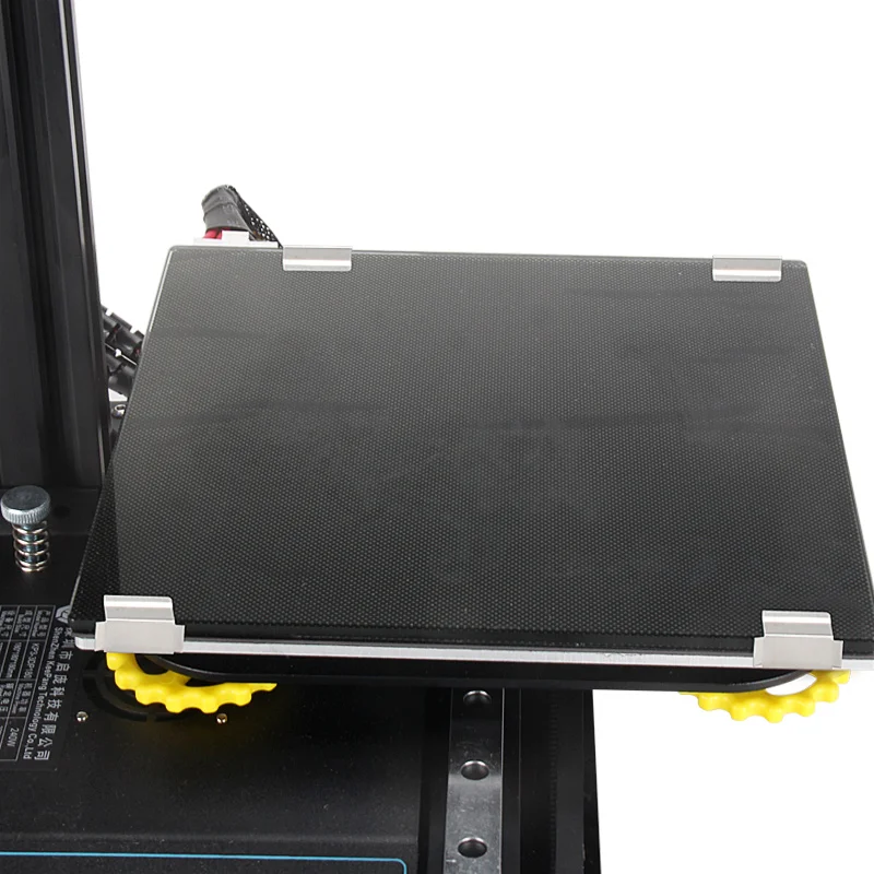 4 шт./лот из нержавеющей стали стекло с подогревом кровать клип 3D принтеры