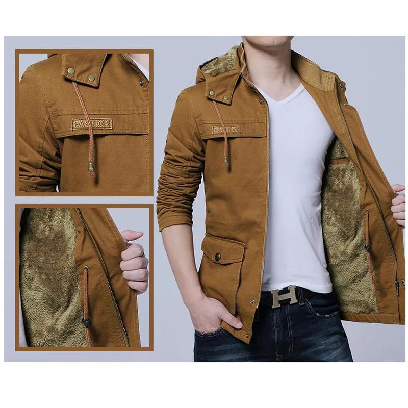 5XL Мужская Уличная зимняя тактическая куртка большого размера плюс бархатная утепленная Терма ветровка треккинг Пешие прогулки с капюшоном куртки одежда