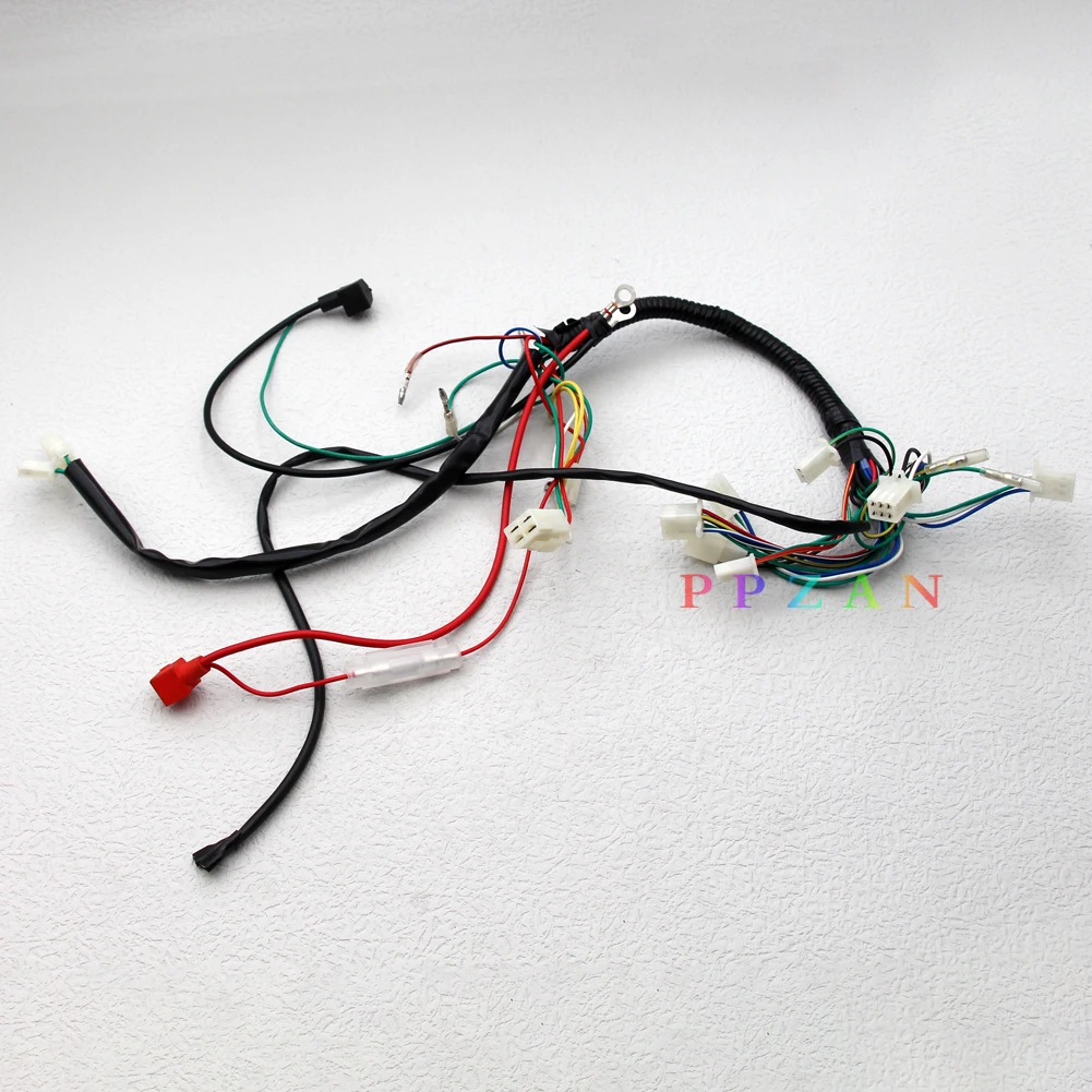 Электрический жгут проводов для китайского квадроцикла UTV Quad Go Kart Багги 4 wheeler 50cc