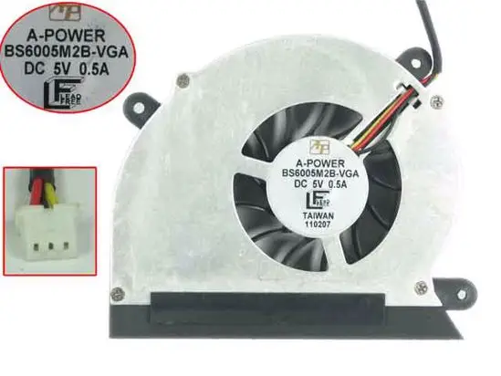 A Power BS6005M2B VGA 6 31 D90FS 200 DC 5V 0.50A 50 мм вентилятор охлаждения для сервера ноутбука|server