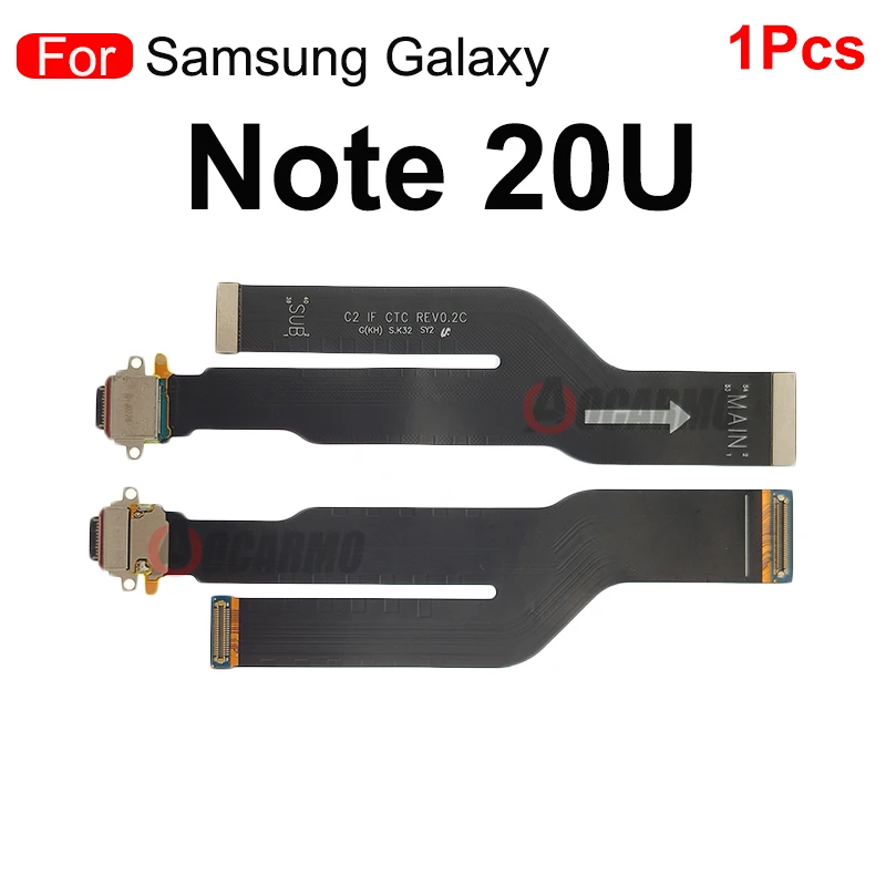 Для Samsung Galaxy Note 20 Ultra 10 Plus + 4G 5G 986B 986U Wi-Fi сигнальная антенна основная плата Разъем