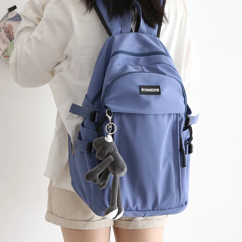 

Large-capacity Backpack Women Men Waterproof Nylon School Bags for Teenage Girl School Backpacks Female Shoulder Book Bag Ladies