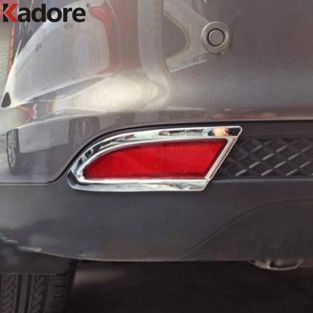 Для Ford Focus 3 2012 2013 Седан ABS хромированная зеркальная Обложка обшивка