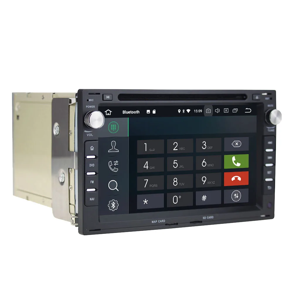 2 DIN Автомобильный мультимедийный плеер Android 9 0 6 ядер 4 Гб ОЗУ 64 ПЗУ стерео видео MP5