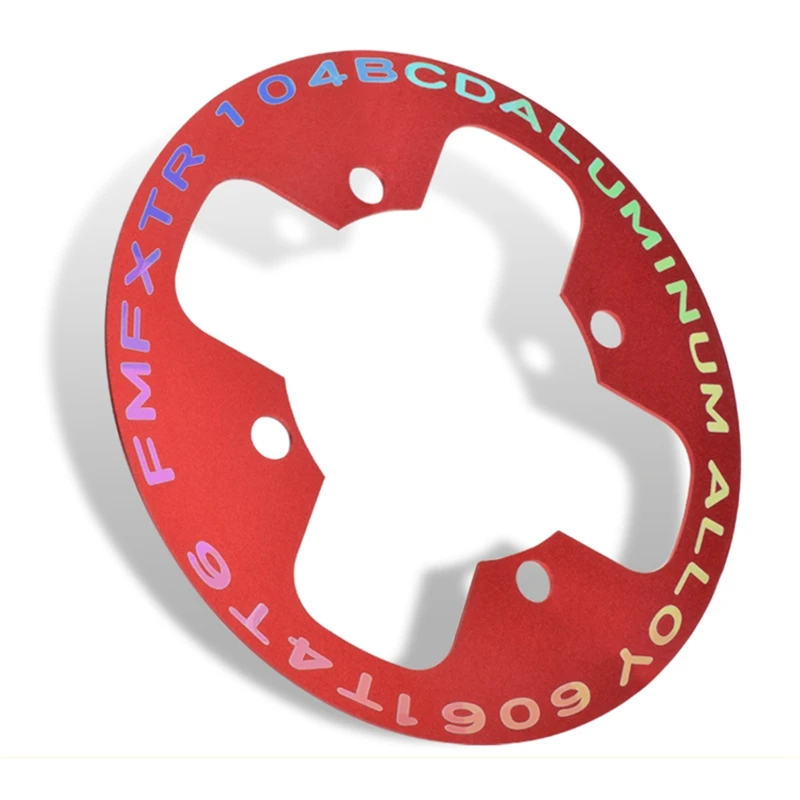 

FMFXTR Mountain Bike Chainring Guard 104 BCD Aluminum Alloy Bike Chainring Crankset Protect Cover 36-38T
