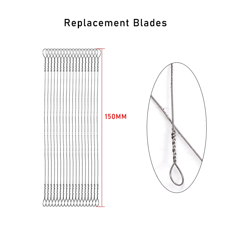 

6 Inch Fret Saw Coping Saw with 20pcs Replacement Blades 150MM Frame Depth 150MM Blade Length Easy Cutting
