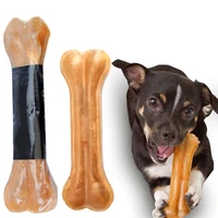 1pcs bone shaped dog chews clean stick teethers dog bone teeth cleaner food treats puppy supplies toy christmas pet products