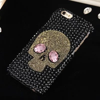 cute skull phone bag case for on honor 30 i 30s 20s 20e 8 a 9a huawei honor 9c 9s 8s prime 4c 5c 6c 7c 8c cover bling diamond