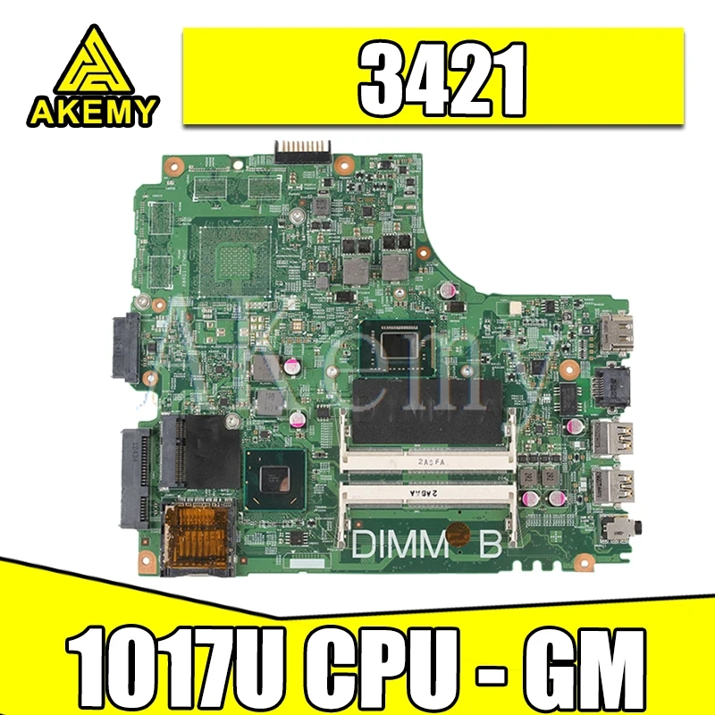 

laptop motherboard For DELL inspiron 2421 3421 5421 CN-0PTNPF 0PTNPF 12204-1 DNE40-CR PWB:5J8Y4 1017U CPU