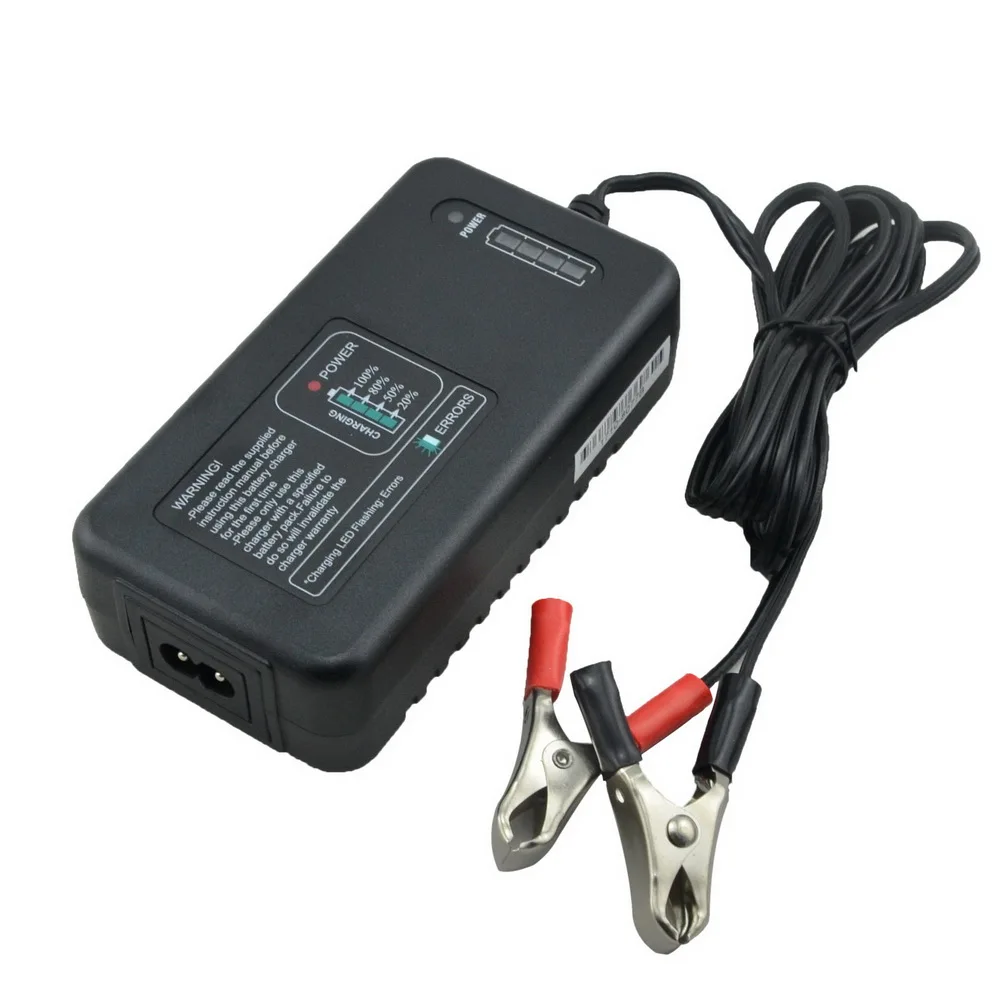 Зарядное устройство 12 6 V 2A Li-Ion с манометром для литиевой батареи 10 8 11 1 3 ячеек |