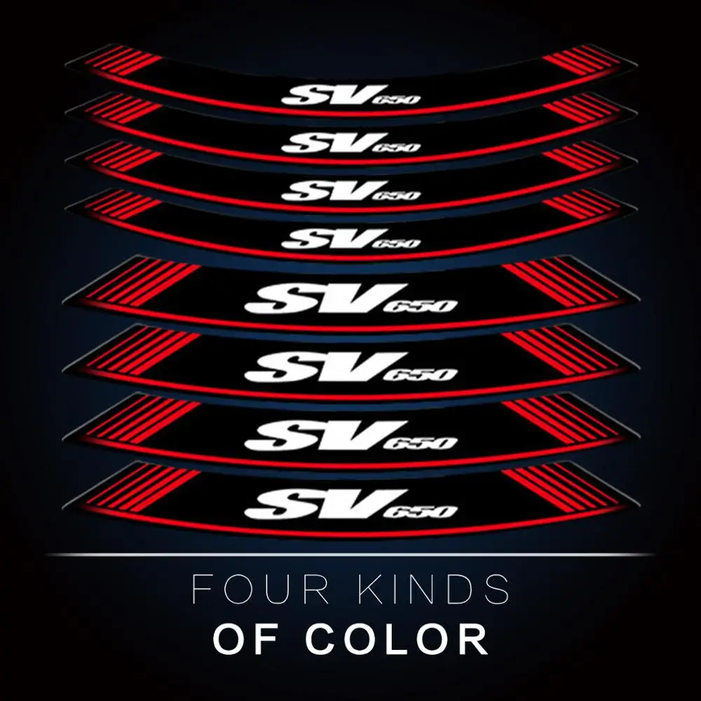 Персональная наклейка для мотоцикла Наклейка на шины светоотражающие