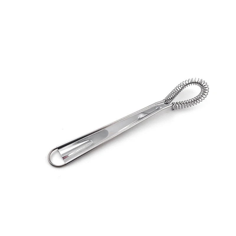 Нержавеющая сталь Весна блендер взбивание яиц белое Мёд ложка Кофе смеситель