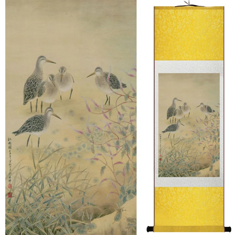 

Traditional Chinese art painting Horse art painting Silk scroll art painting Horse painting 061305
