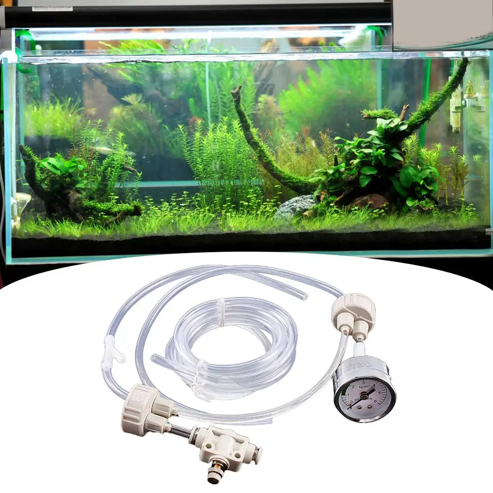Набор для самостоятельной сборки системы генератора CO2 клапан диффузор аквариум