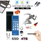 Высокоскоростной мини-жесткий диск 1,8 дюйма, 4 ТБ, 500 Гб, ТБ, переносные внешние твердотельные диски, внешний жесткий диск, SSD, мобильный SSD