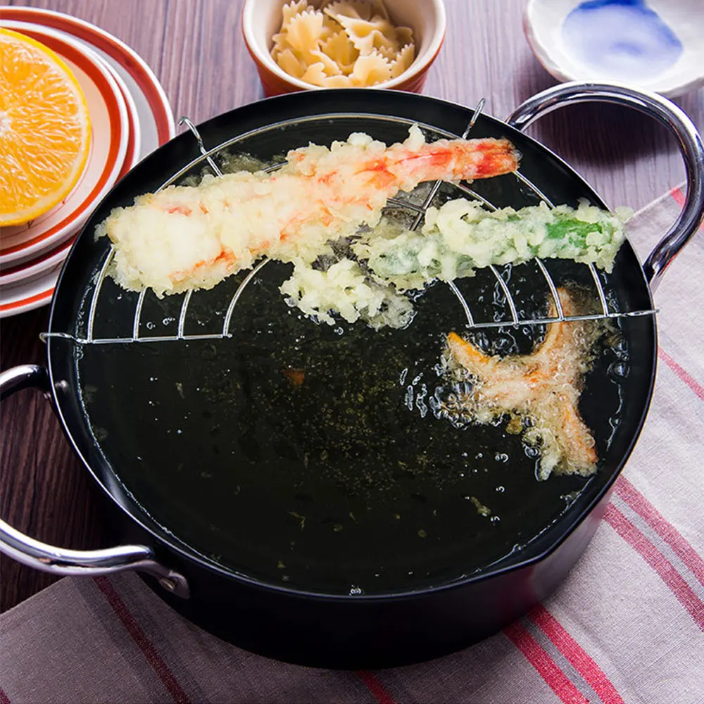 Кухня Pro фритюрница Бытовая плита для готовки горшки жареные пищевого масла