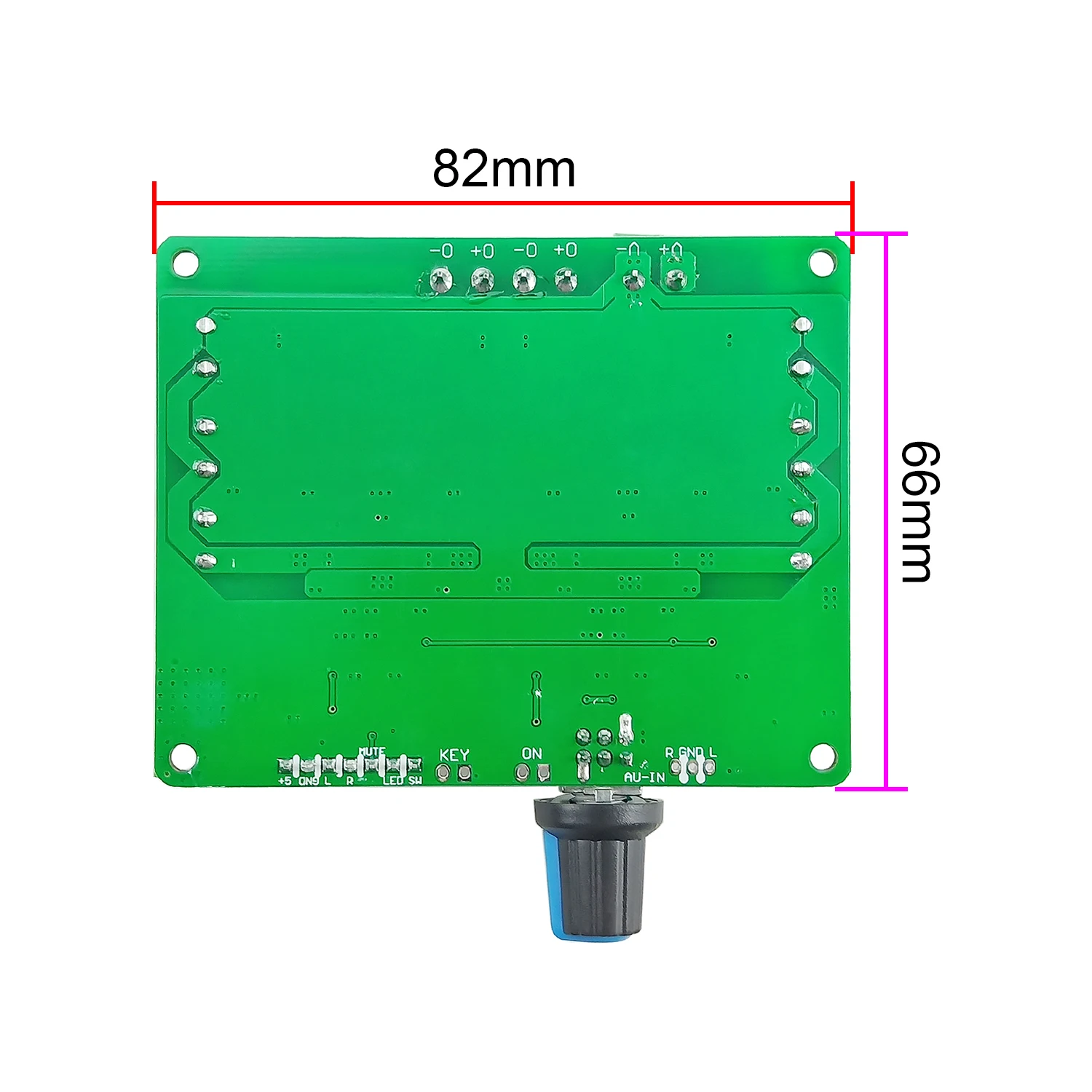 GHXAMP TPA3116 PBTL Stereo Power Amplifier Board 100W*2 Class D No Impact DC10-26V DIY Bluetooth-compatible 1PC | Электроника