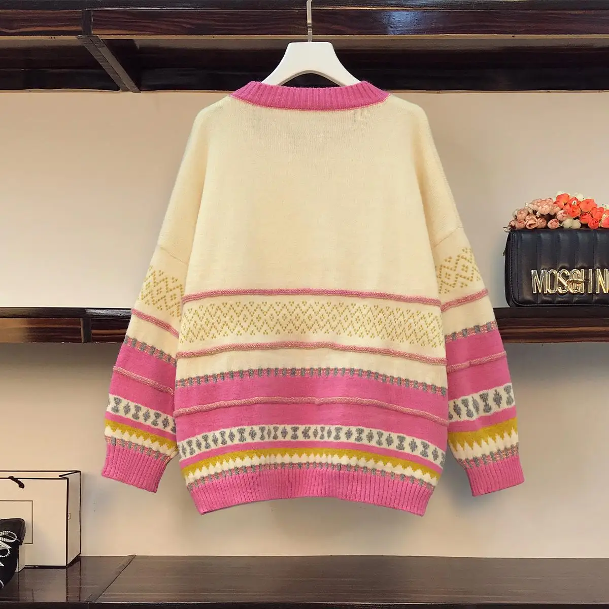 Женский свитер в полоску кардиганы верхняя одежда топы новинка 2021 осенне-зимняя