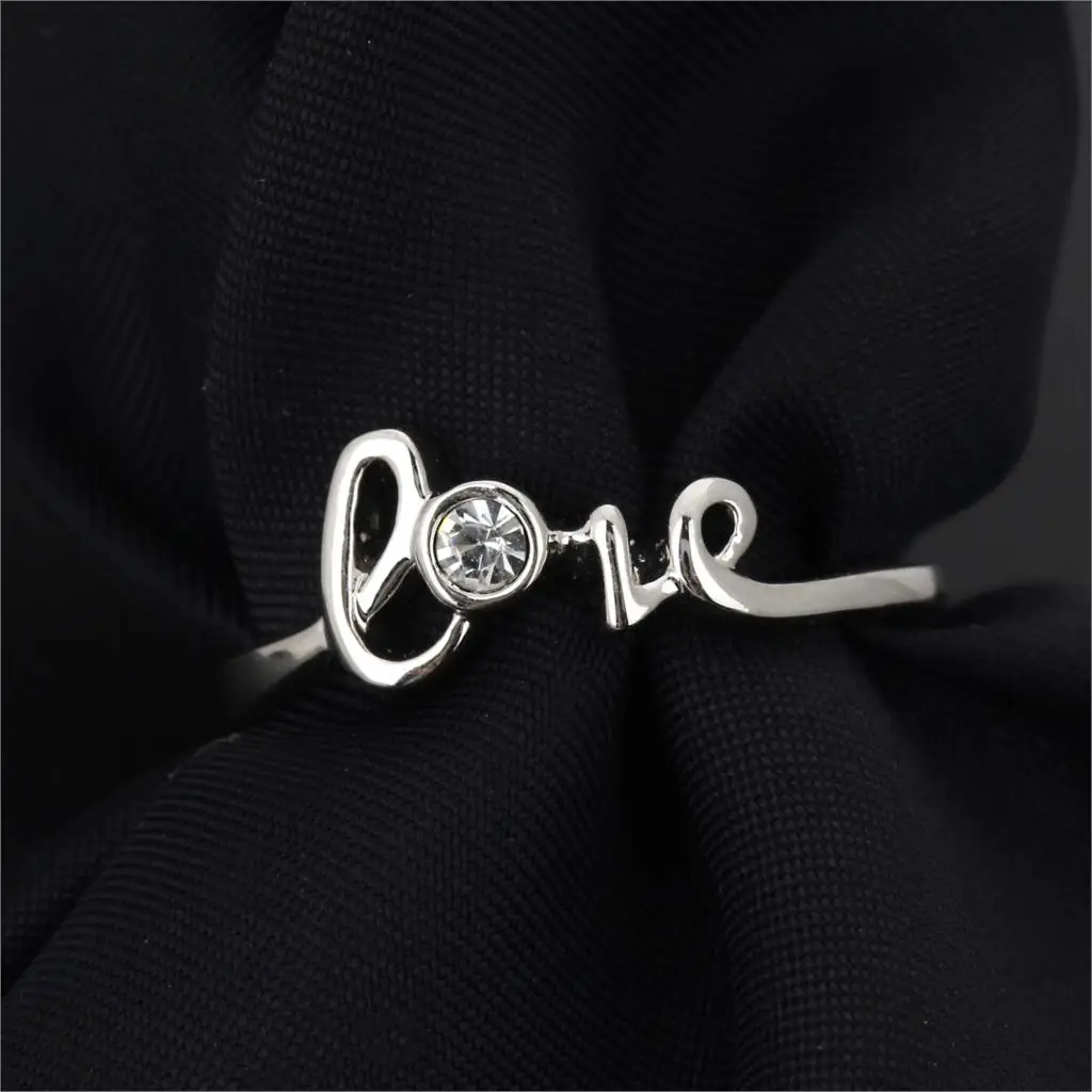 Классические обручальные кольца с кубическим цирконием для любви серебряный